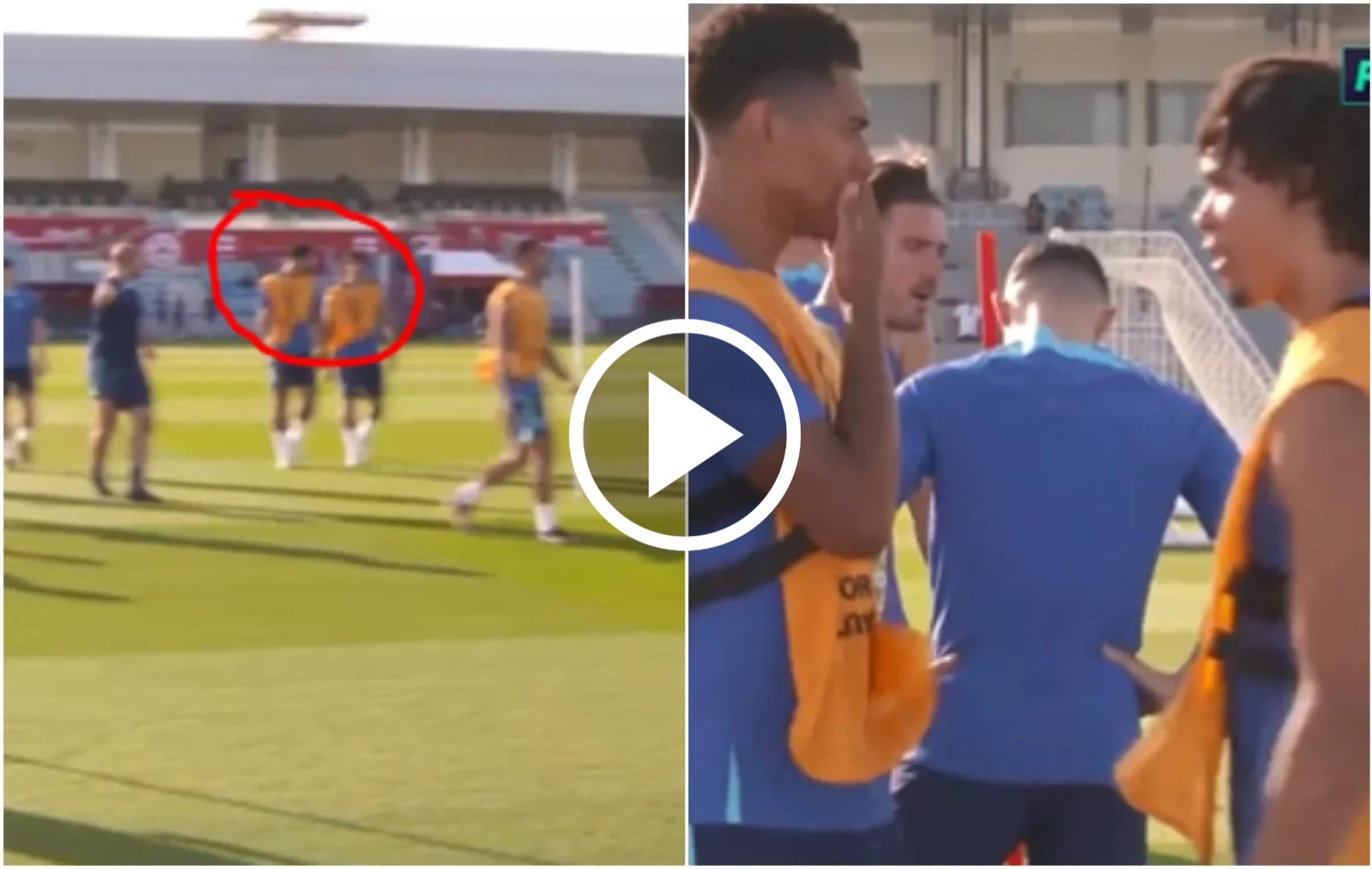 (Video): Watch Trent Alexander Arnold spending a lot of time with Liverpool top transfer target in England training again 1 Picsart 22 11 30 08 11 10 629 (Video): Watch Trent Alexander Arnold spending a lot of time with Liverpool top transfer target in England training again 1 Sportelo