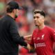 Jurgen Klopp and Roberto Firmino