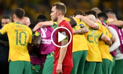 Watch What Manchester United star midfielder Christian Eriksen did after Denmark exited World Cup - surprise gesture 5 Sportelo