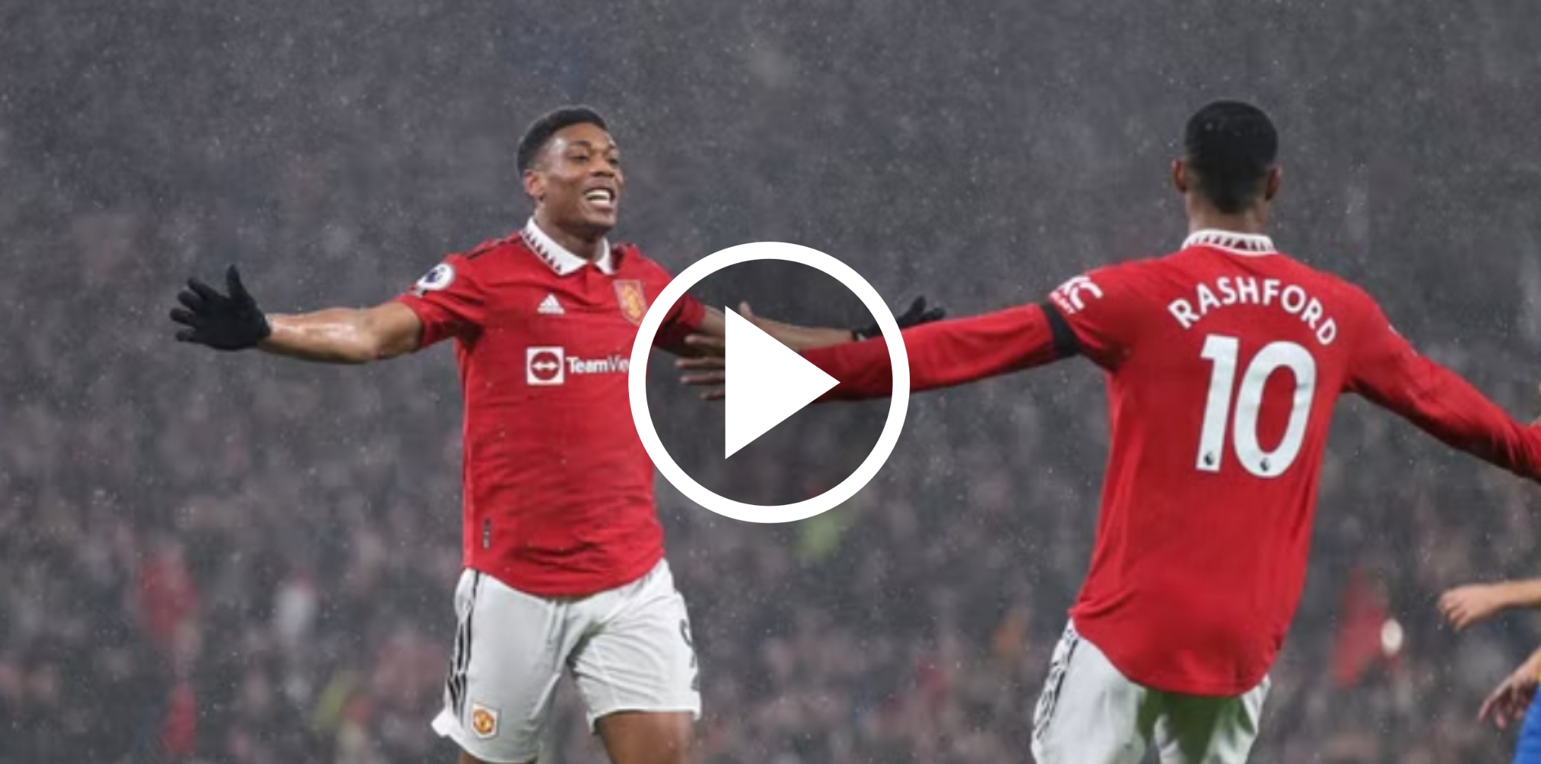 (Video) Goal! - Watch Anthony Martial with a cool and calm finish to double the lead for man united against forest 1 Sportelo