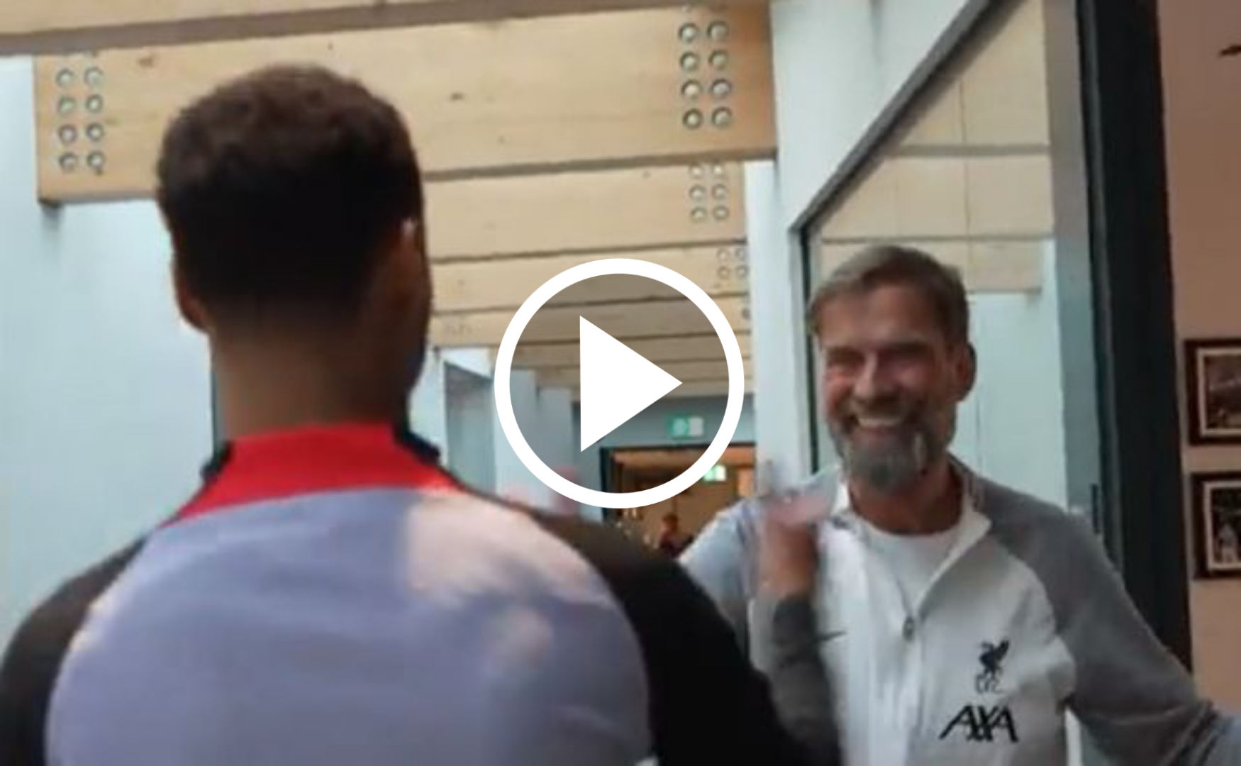 (Video) What happened when Cody Gakpo met Jurgen Klopp at AXA training centre 1 Sportelo