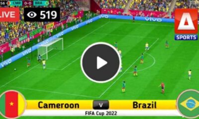 Live stream: Watch: Cameroon vs Brazil Live stream |FREE HD| Qatar 2022 World Cup 29 Sportelo
