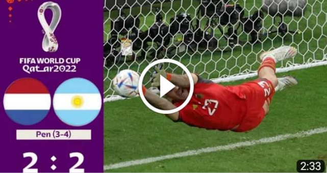 (VIDEO) Watch: Netherlands vs Argentina 2-2 PEN ( 4-3) - All Gоals & Extеndеd Hіghlіghts FIFA World Cup 2022 HD 1 Sportelo