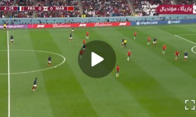 (VIDEO)Goal!! What a goal from Theo Hernandez as France take the lead against Morocco at the FIFA World Cup 3 Sportelo