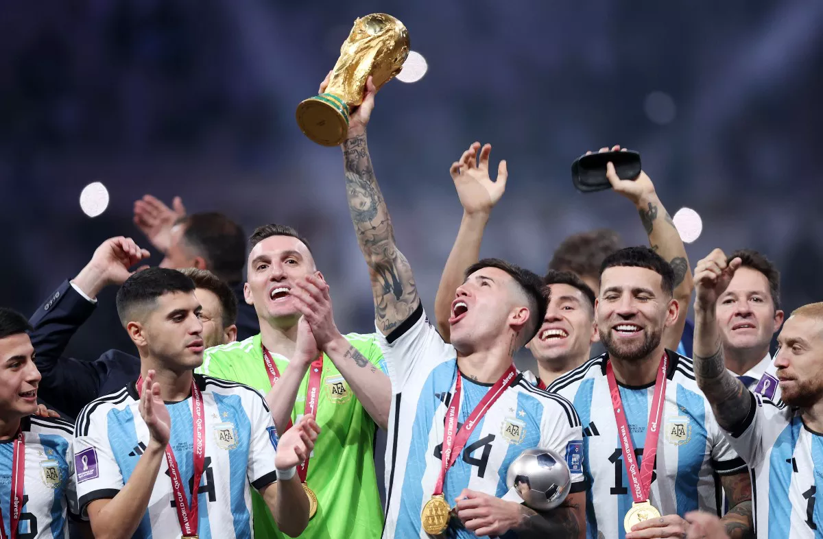 Manchester United overtaking Premier League rivals in the race for 21-year-old World Cup winner 1 argentina world cup enzo fernandez.jpg Manchester United overtaking Premier League rivals in the race for 21-year-old World Cup winner 1 Sportelo