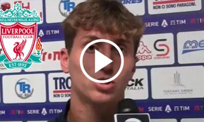"Playing for Liverpool is my dream" - Watch Serie A wonderkid Tommaso Baldanzi sends transfer message to Liverpool and jurgen 13 Sportelo