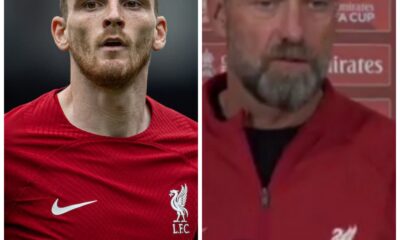 "Not True"-Jurgen Klopp reacts to Andy Robertson's blunt claim that Liverpool are getting worse 7 Sportelo