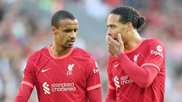 Joel Matip and Virgil van Dijk