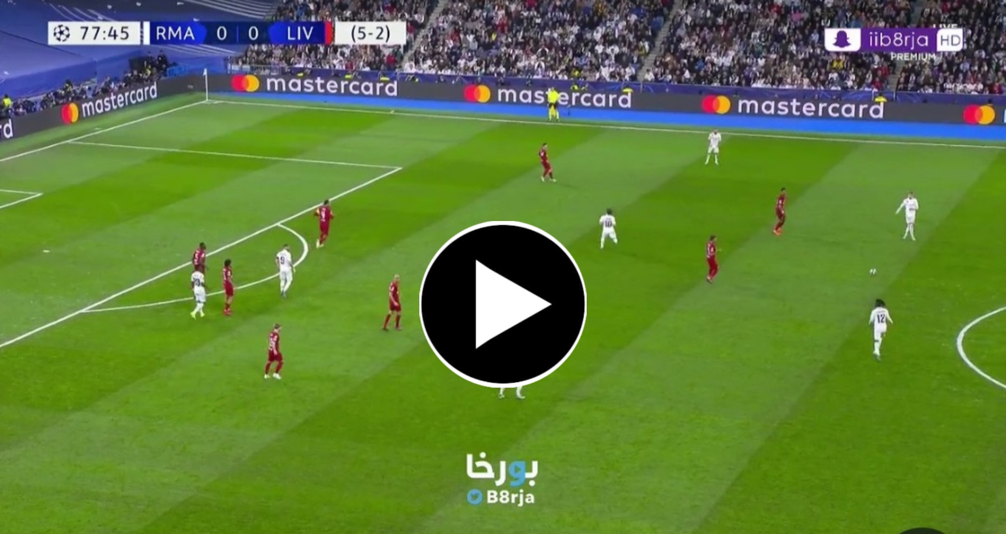 (Video) Watch: Benzema unbelivable goal as Real Madrid lead Liverpool 1 Sportelo