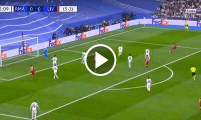(Video) Watch Cody Gakpo long range shot stopped by Courtois as Liverpool seek breakthrough in Madrid 17 Sportelo