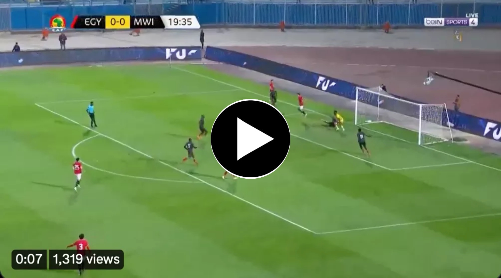 (Video) Watch: Liverpool star Salah goal after a brilliant move for Egypt with slide-rule finish 1 Sportelo