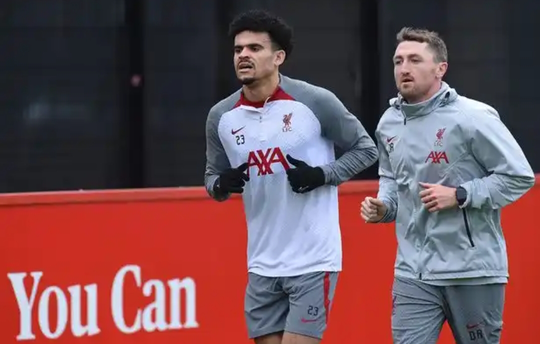 Liverpool receive major injury boost as Luis Diaz returns to training ahead of Man City trip 1 Sportelo