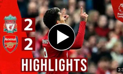 (Video) Watch: Liverpool vs Arsenal 2-2 Highlights All Goals 2023 3 Sportelo