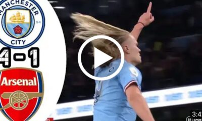 (Video) Watch: Highlights Manchester City vs Arsenal | 4-1 | Extended Highlights & Goals Primer League 2023 5 Sportelo