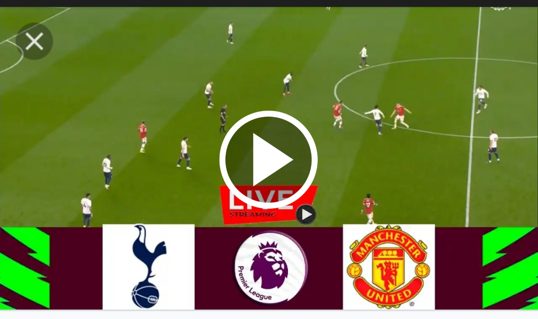 Live stream: Watch Tottenham vs Man United LIVE | Premier league _English commentary 1 Sportelo