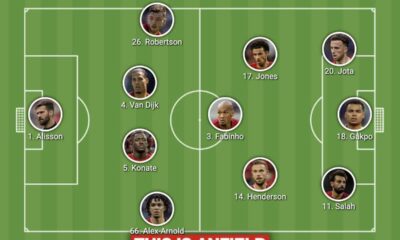 Trent-Alexander Arnold, Salah to start in Confirmed Liverpool lineup vs. Arsenal: Nunez on bench 9 Sportelo