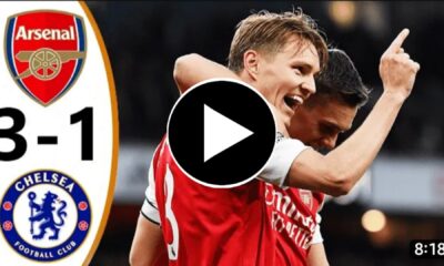 (Video) Watch: Arsenal vs Chelsea 3-1 Extended highlights and all Goals Premier League 2023 1 Sportelo